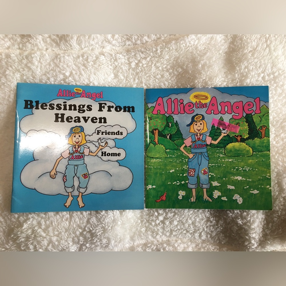 Allie the Angel 1997 Books, Personally signed by the Author, Toni Calmeyen